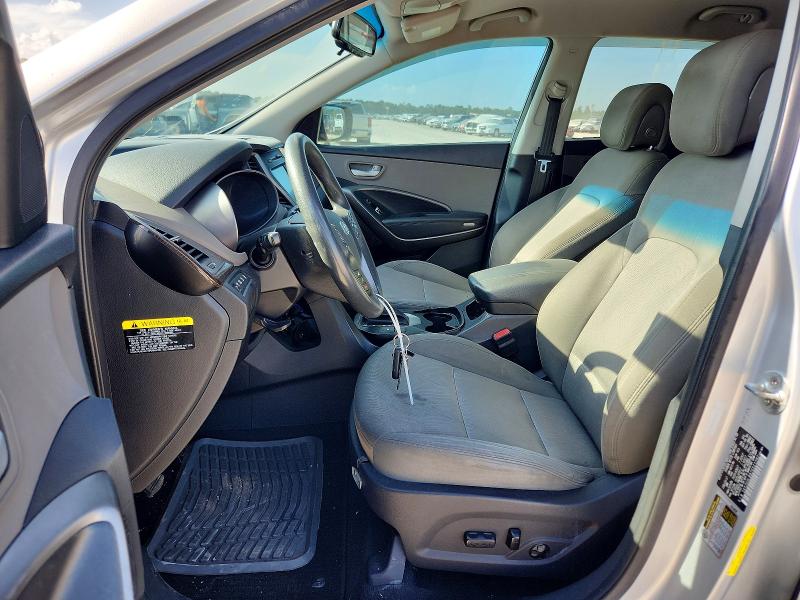 2018 Hyundai Santa fe VIN 5XYZU3LB8JG521392 COPART salvage auction — REAR END, Tx - Salvage Vehicle Title, sold $3,300 on 2026-07-31 (photo 7)
