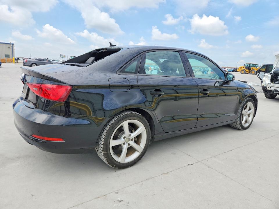 2016 Audi A3 VIN WAUA7GFF3G1061817 COPART salvage auction — HAIL, Tx - Certificate Of Title, sold $175 on 2026-07-28 (photo 3)