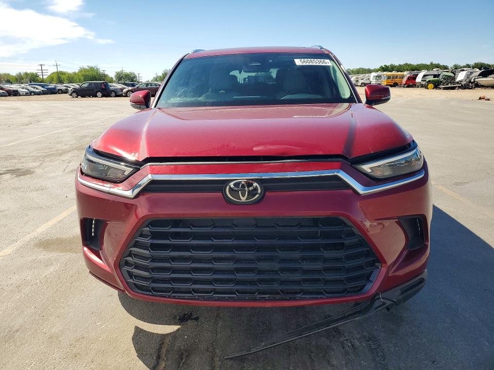 2025 Toyota Highlander VIN 5TDAAAB52SS100262 COPART salvage auction — REAR END, Nv - Salvage Title (P), sold $18,200 on 2026-07-02 (photo 5)