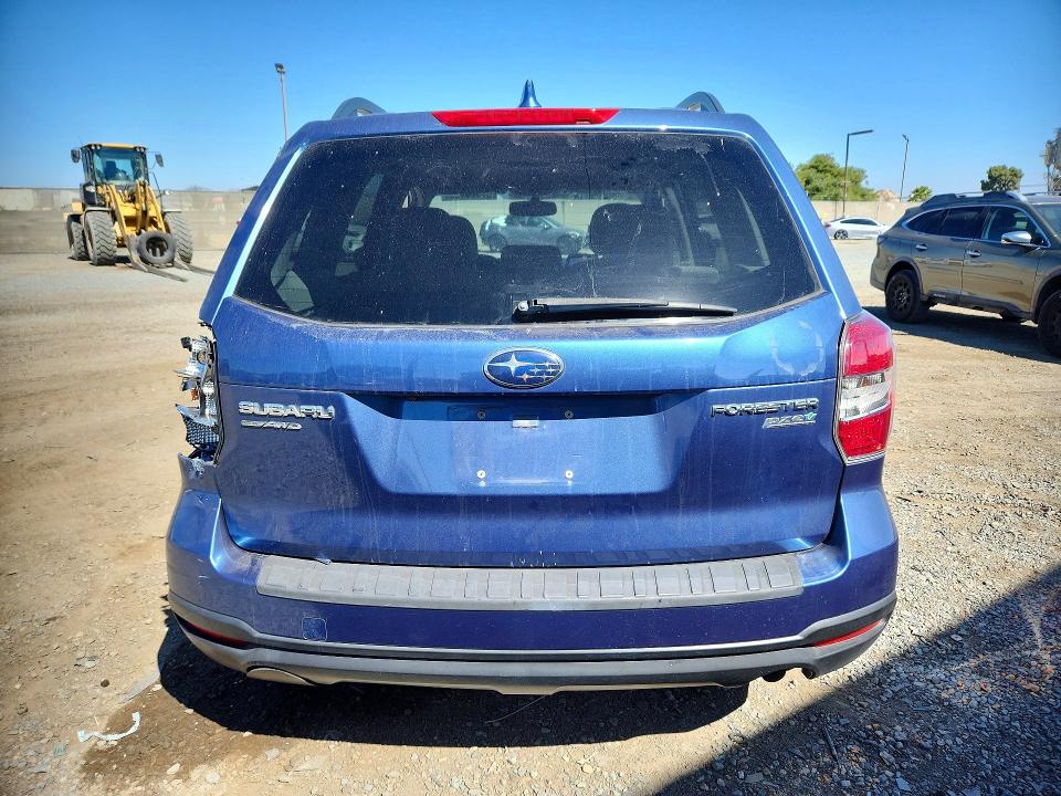 2016 Subaru VIN JF2SJADCXGH420281 COPART salvage auction — REAR END, Ca - Salvage Certificate, sold $1,700 on 2026-07-21 (photo 6)