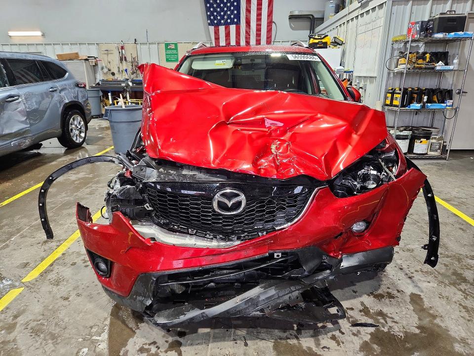 2015 Mazda Cx-5 VIN JM3KE2DY6F0505899 COPART salvage auction — FRONT END, Mo - Salvage Certificate Of Title, sold $1,250 on 2026-07-27 (photo 5)