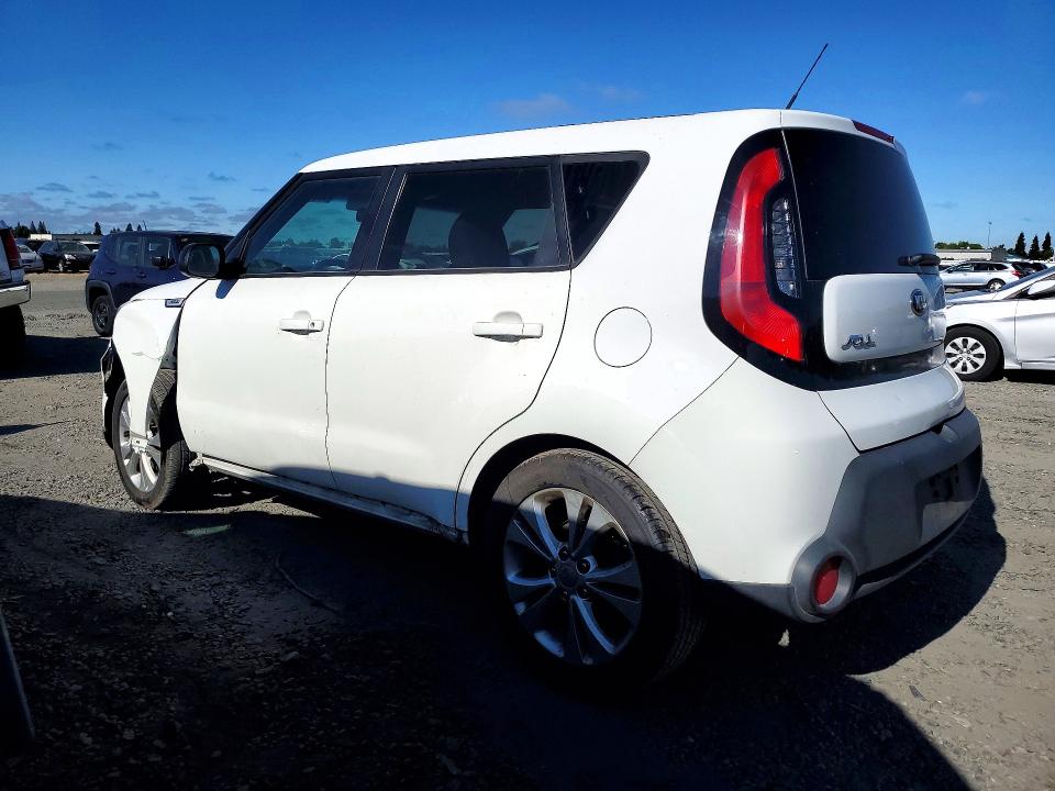 2015 Kia Soul VIN KNDJP3A58F7163779 COPART salvage auction — FRONT END, Ca - Salvage Certificate, sold $1,500 on 2026-07-07 (photo 2)
