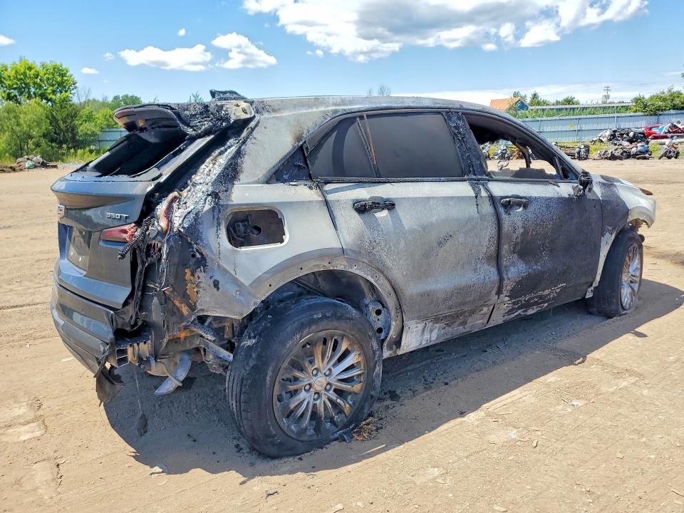 2024 Cadillac Xt4 VIN 1GYFZBR47RF224484 COPART salvage auction — BURN, OH - CERT OF TITLE-SALVAGE, sold $100 on 2026-07-27 (photo 3)