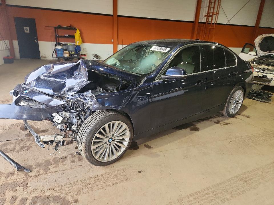2015 BMW 3er VIN WBA3D5C5XFKX99916 COPART salvage auction — FRONT END, Ab - Bos - Salvage, sold $200 on 2026-07-21 (photo 1)