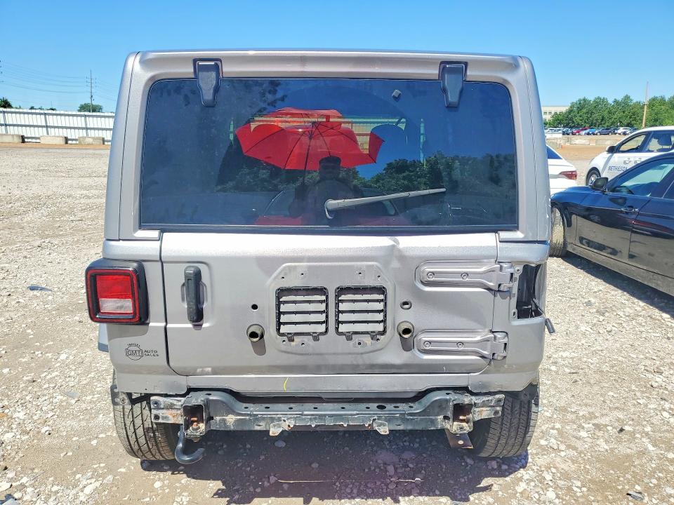 2021 Jeep Wrangler / VIN 1C4HJXEN5MW544896 COPART salvage auction — REAR END, Mo - Salvage Certificate Of Title, sold $12,900 on 2026-07-31 (photo 6)