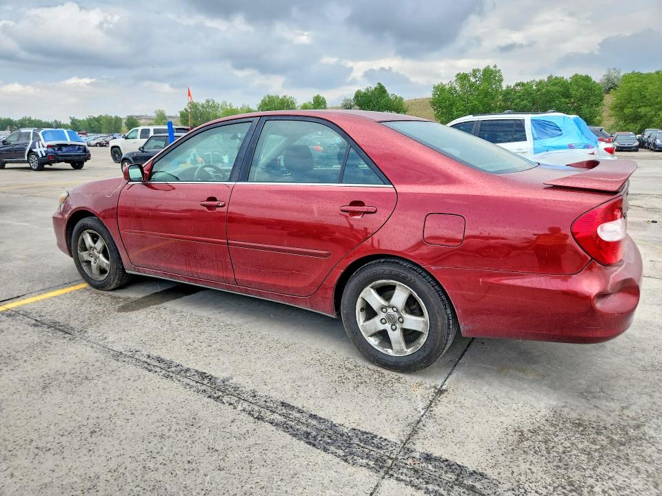 2002 Toyota Camry VIN JTDBF30K920062204 COPART salvage auction — HAIL, CO - CERTIFICATE OF TITLE, sold $475 on 2026-07-27 (photo 2)