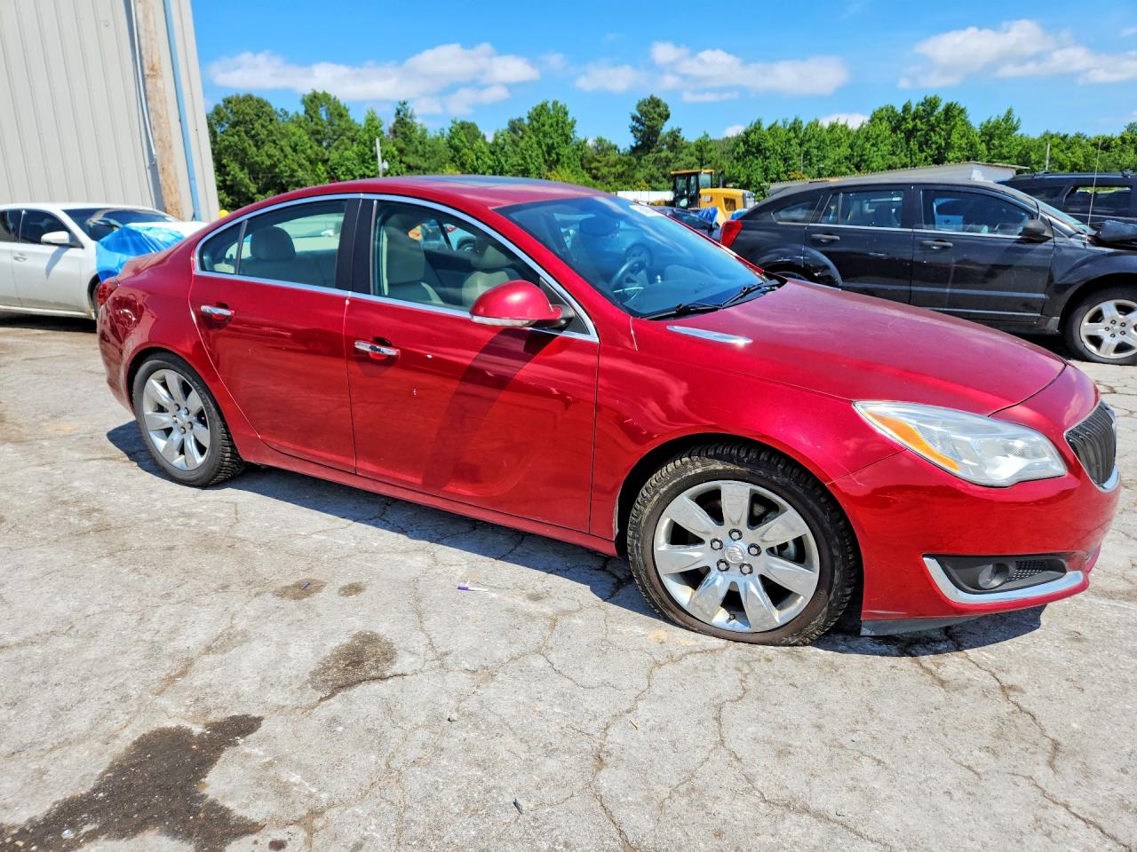 2014 Buick Regal VIN 2G4GN5EX5E9286861 COPART salvage auction — Minor Dent/Scratches, TN - SALVAGE CERTIFICATE, sold $2,150 on 2026-07-09 (photo 4)