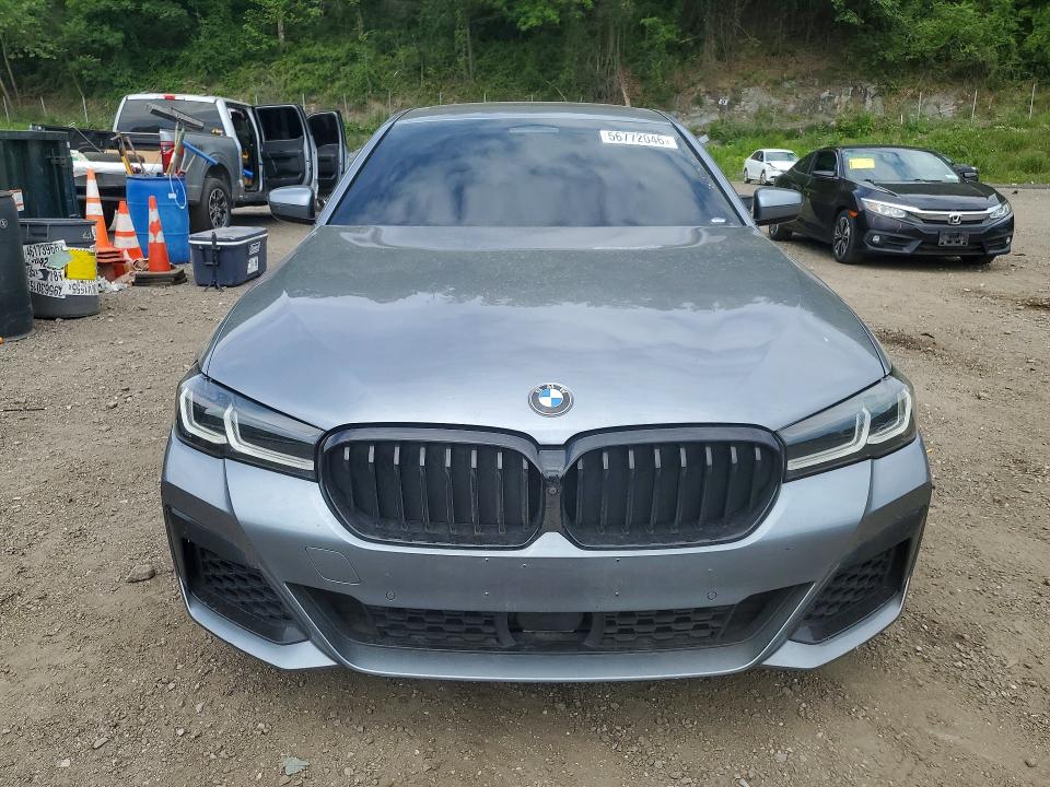 2021 BMW M5 VIN WBA13BK0XMCF38083 COPART salvage auction — SIDE, Ny - Mv-907A Salvage Certificate, sold $18,200 on 2026-07-28 (photo 5)