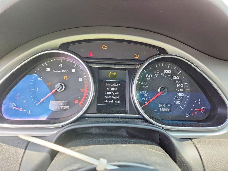 2015 Audi Q7 VIN WA1LGAFE7FD000882 COPART salvage auction — NORMAL WEAR, Ga - Certificate Of Title, sold $700 on 2026-07-28 (photo 9)