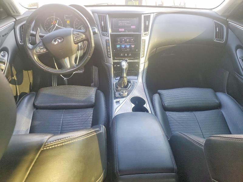 2016 Infiniti Q50 VIN JN1FV7AR6GM450596 COPART salvage auction — SIDE, NY - MV-907A SALVAGE CERTIFICATE, sold $3,100 on 2026-07-14 (photo 8)
