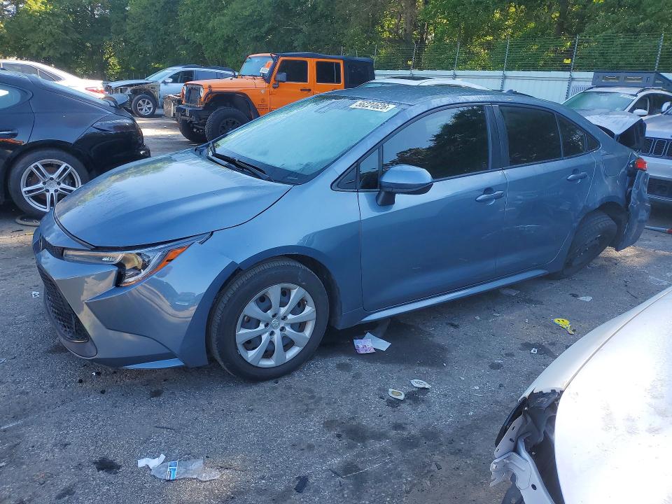 2022 Toyota Corolla VIN JTDEPMAE9N3026069 COPART salvage auction — REAR END, Ga - Cert Of Title-Salvage, sold $3,650 on 2026-07-24 (photo 1)