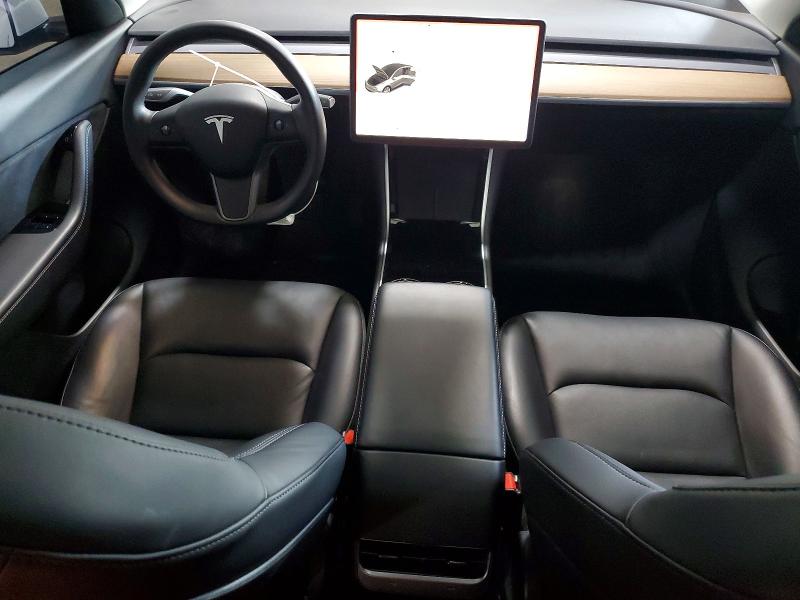 2020 Tesla Model y VIN 5YJYGDEE8LF041489 COPART salvage auction — REAR END, Pa - Cert Of Salvage-F=Out Of Cntry, sold $10,600 on 2026-07-08 (photo 8)