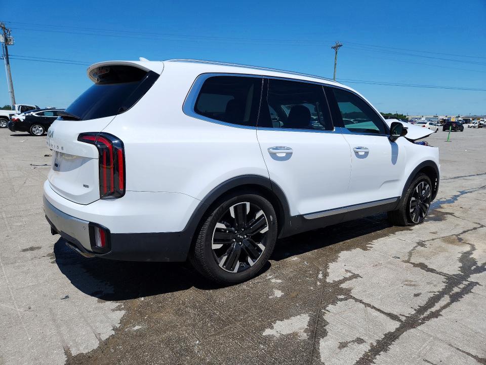 2024 Kia Telluride VIN 5XYP5DGC6RG497652 COPART salvage auction — FRONT END, Tn - Salvage Certificate, sold $7,700 on 2026-07-27 (photo 3)