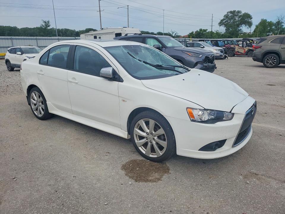 2012 Mitsubishi VIN JA32U8FWXCU015303 COPART salvage auction — FRONT END, Ia - Cert Of Title-Salvage Title, sold $500 on 2026-07-31 (photo 4)