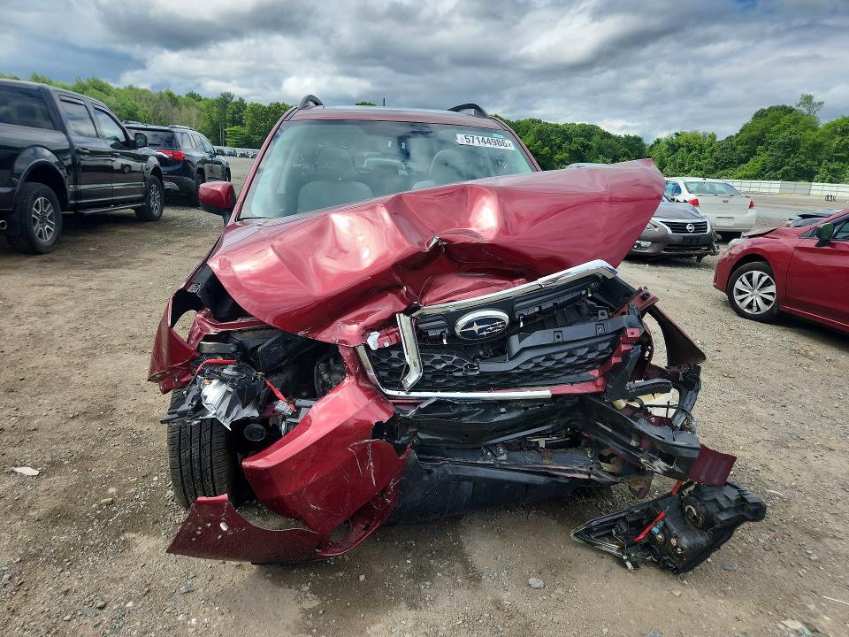 2014 Subaru Forester VIN JF2SJAEC4EH403701 COPART salvage auction — FRONT END, Ma - Cert Of Title-Reconstrctd Coll, sold $550 on 2026-07-15 (photo 5)