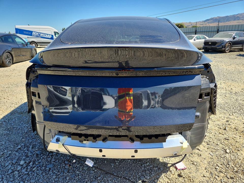 2026 Tesla Model y VIN 7SAYGDED9TA608445 COPART salvage auction — FRONT END, Ca - Salvage Certificate, sold $11,200 on 2026-07-14 (photo 6)
