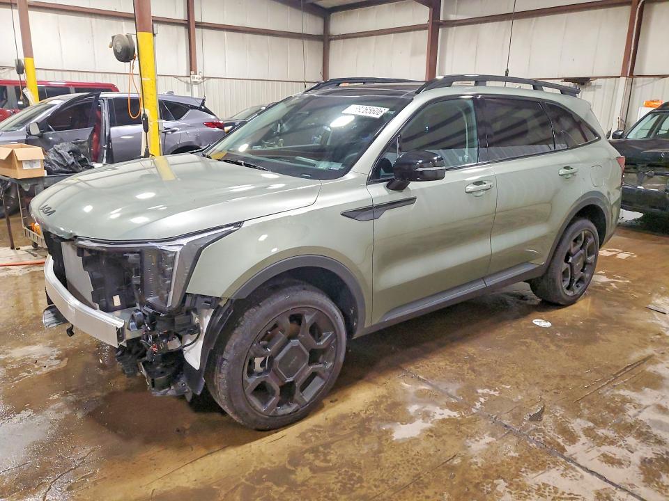 2026 Kia Sorento VIN 5XYRHDJF9TG422499 COPART salvage auction — FRONT END, Pa - Certificate Of Salvage, sold $325 on 2026-07-21 (photo 1)