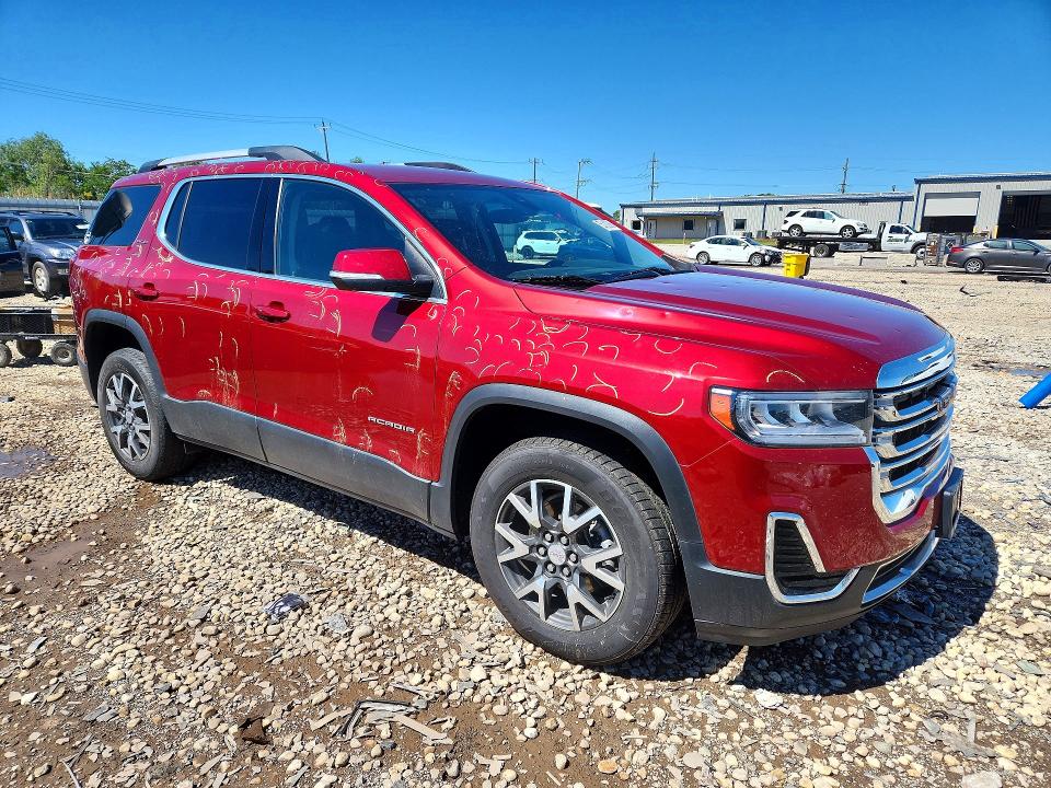 2021 Gmc VIN 1GKKNRL4XMZ225867 COPART salvage auction — HAIL, Wv - Salvage Certificate, sold $9,100 on 2026-07-29 (photo 4)