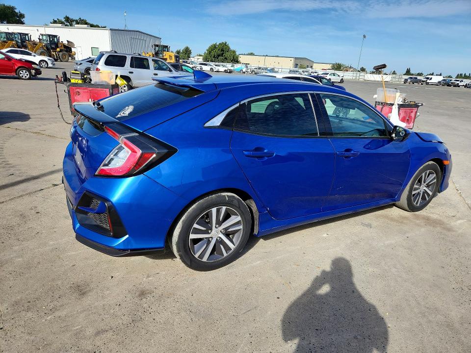2020 Honda Civic VIN SHHFK7H34LU414902 COPART salvage auction — FRONT END, Ca - Salvage Certificate, sold $3,550 on 2026-07-06 (photo 3)