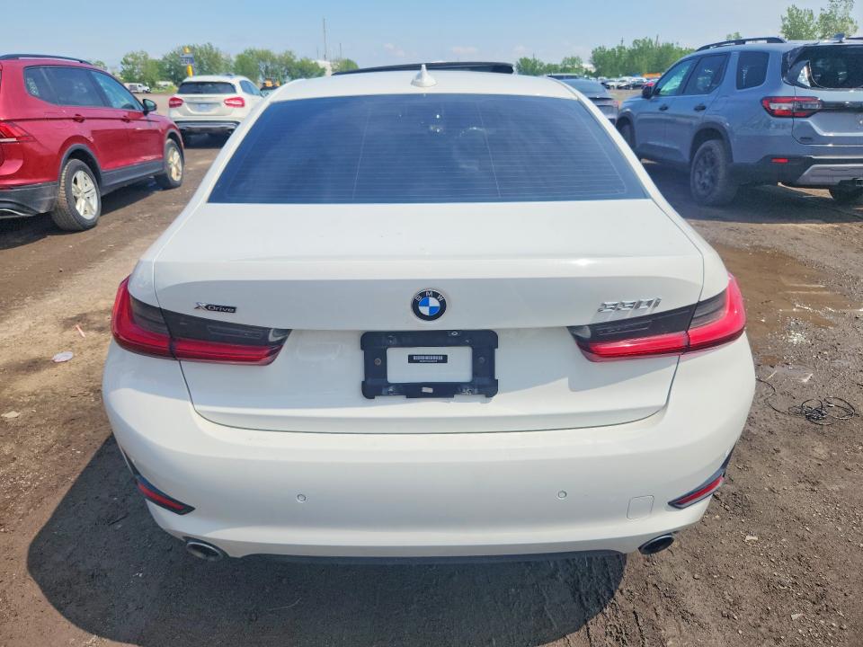 2019 BMW 3er VIN WBA5R7C50KAJ80473 COPART salvage auction — FRONT END, Qc - Gravement Accidente, sold $200 on 2026-07-28 (photo 6)