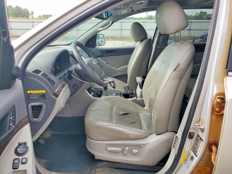 2012 Hyundai Veracruz VIN KM8NUDCC4CU195066 COPART salvage auction — FRONT END, Al - Cert Of Title-Salvage Title, sold $925 on 2026-07-30 (photo 7)