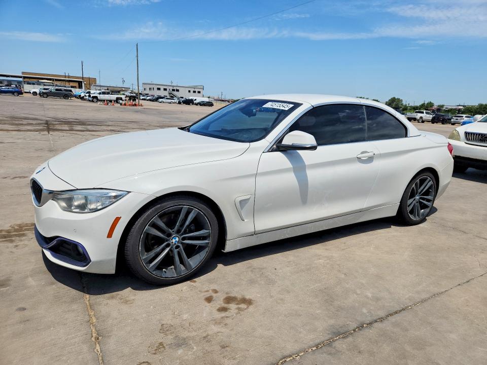 2017 BMW 4er VIN WBA4U7C36H5H20292 COPART salvage auction — WATER/FLOOD, Tx - Salvage Title-Flood Damage, sold $4,550 on 2026-08-20 (photo 1)