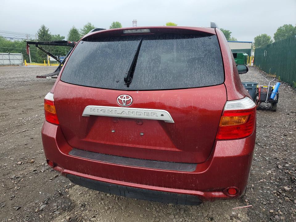2010 Toyota Highlander VIN 5TDKK3EHXAS007040 COPART salvage auction — MINOR DENT/SCRATCHES, MD - CERT OF SALVAGE > 75% DAMAGE, sold $2,500 on 2026-07-20 (photo 6)