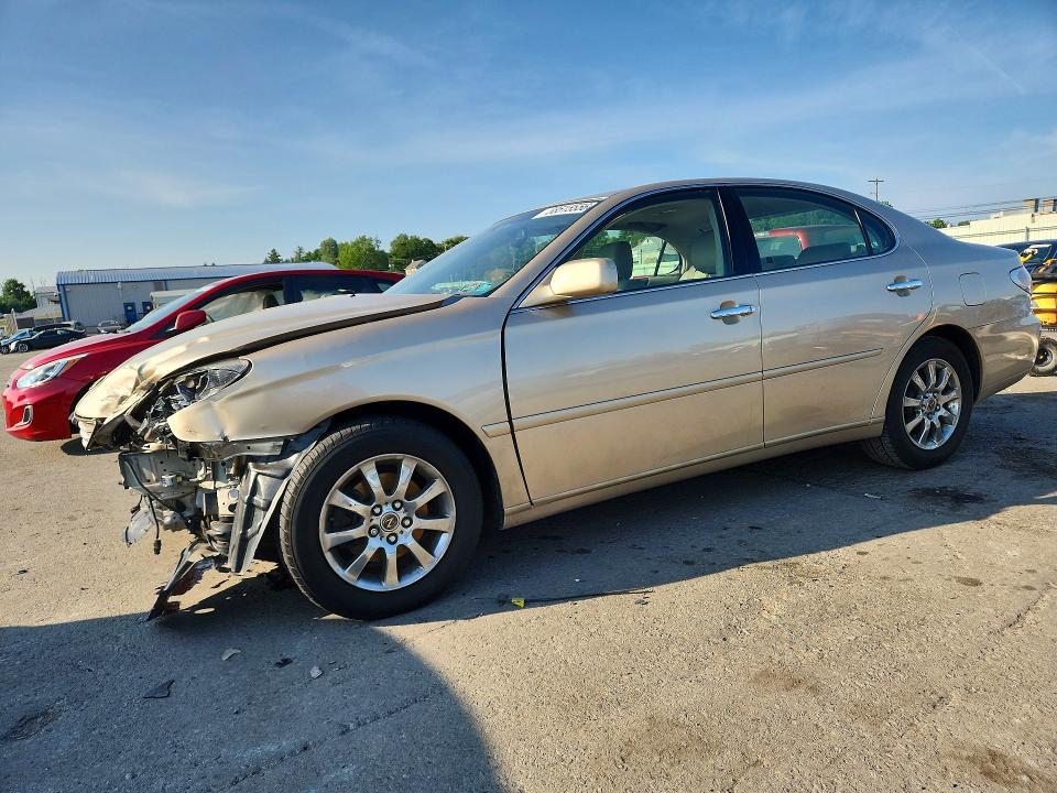 2003 Lexus Es 300 VIN JTHBF30G836009910 COPART salvage auction — FRONT END, PA - CERTIFICATE OF SALVAGE, sold $750 on 2026-07-10 (photo 1)