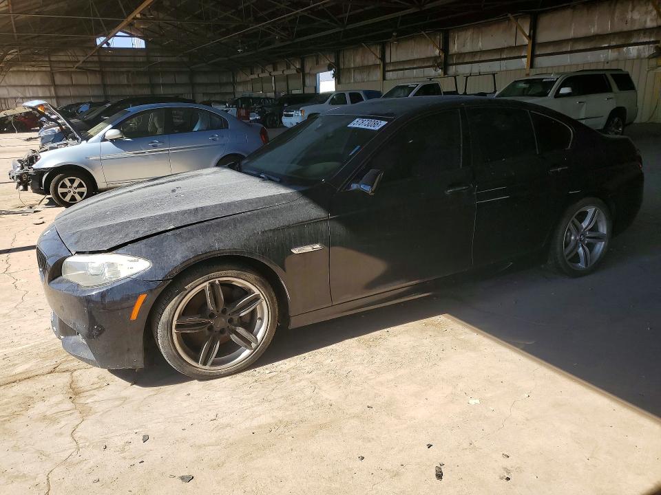 2013 BMW 5er VIN WBAFR7C59DC823026 COPART salvage auction — FRONT END, Az - Certificate Of Title, sold $1,350 on 2026-07-06 (photo 1)