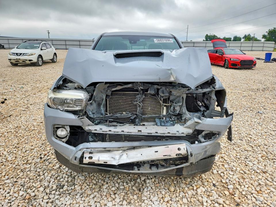 2020 Toyota Tacoma VIN 5TFAZ5CN3LX093381 COPART salvage auction — FRONT END, Tx - Salvage Vehicle Title, sold $10,400 on 2026-07-09 (photo 5)