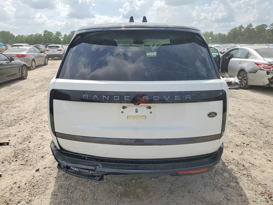 2023 Land rover RANGE ROVER VIN SALKP9E70PA012502 COPART salvage auction — FRONT END, Tx - Salvage Vehicle Title, sold $20,500 on 2026-07-21 (photo 6)