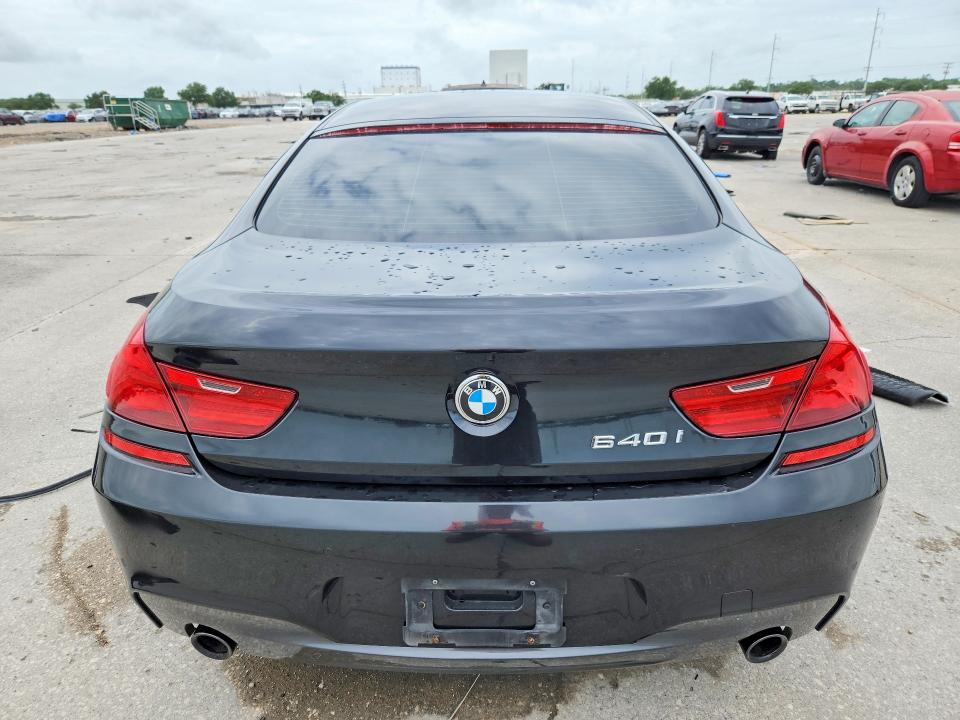 2018 BMW 6er VIN WBA6D0C55JG852842 COPART salvage auction — FRONT END, La - Cert Of Title-Salvage, sold $8,700 on 2026-07-29 (photo 6)