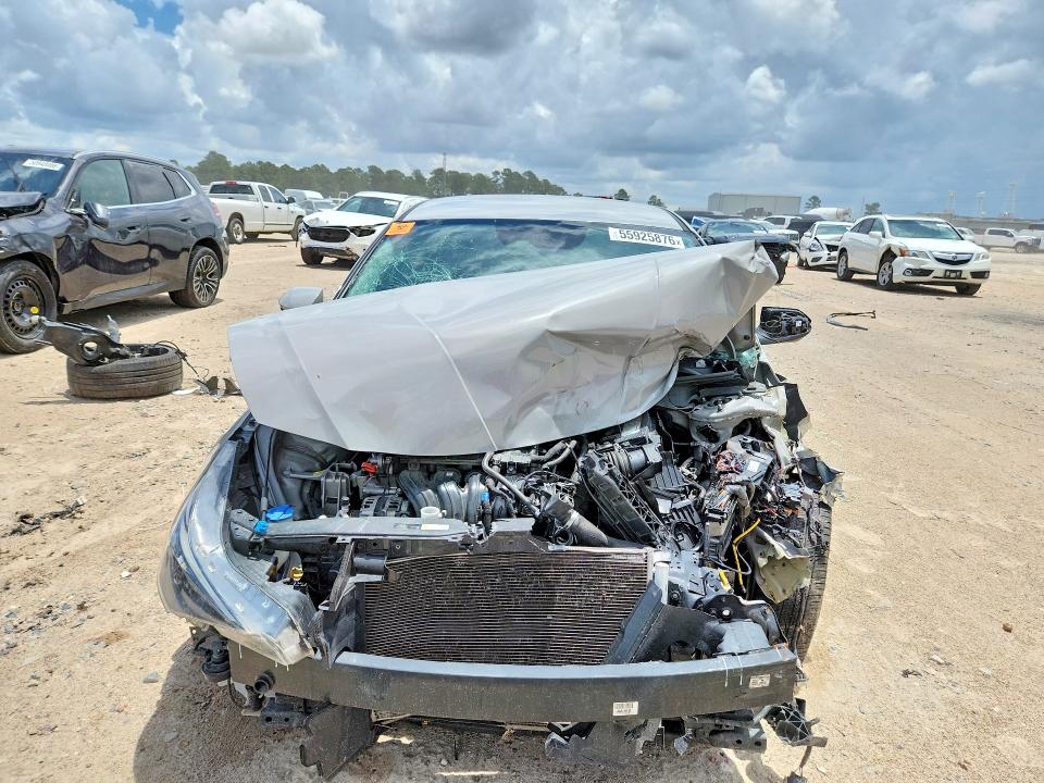 2021 Hyundai Elantra VIN KMHLM4AG8MU153725 COPART salvage auction — FRONT END, Tx - Salvage Vehicle Title, sold $1,400 on 2026-07-03 (photo 5)