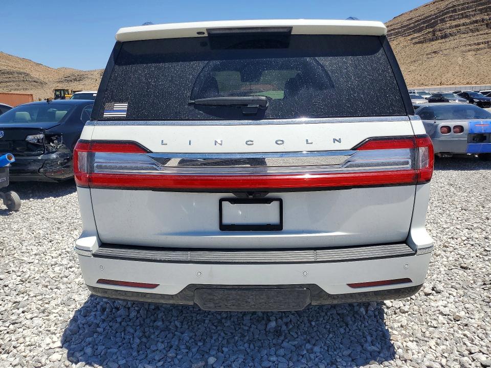 2020 Lincoln Navigator VIN 5LMJJ2LT8LEL14174 COPART salvage auction — FRONT END, Nv - Salvage Title, sold $8,700 on 2026-07-22 (photo 6)