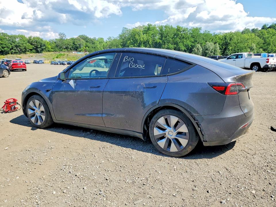 2023 Tesla Model y VIN 7SAYGAEE5PF932668 COPART salvage auction — FRONT END, NY - MV-907A SALVAGE CERTIFICATE, sold $9,300 on 2026-07-28 (photo 2)