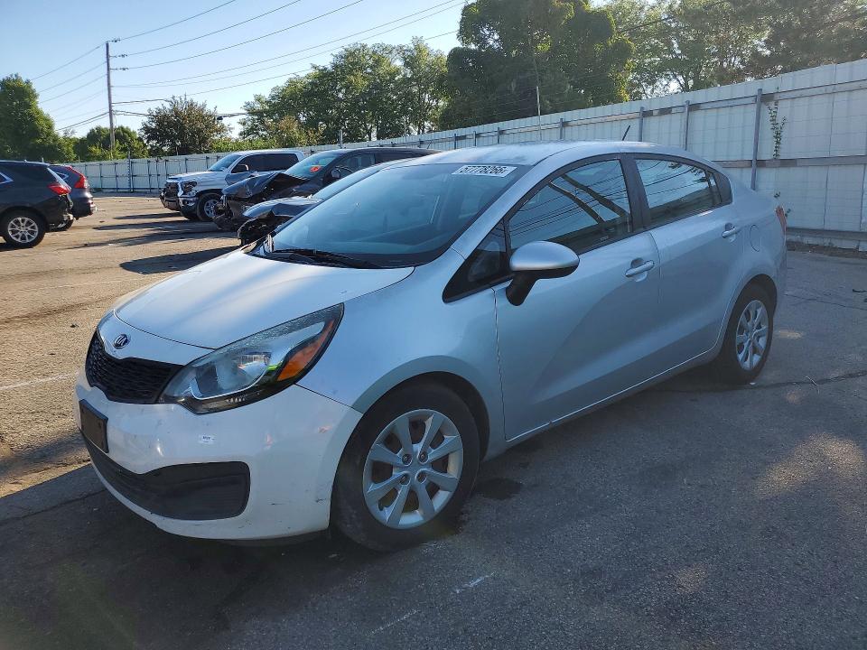 2014 Kia VIN KNADM4A3XE6418427 COPART salvage auction — SIDE, Salvage Title, sold $80 on 2026-07-10 (photo 1)