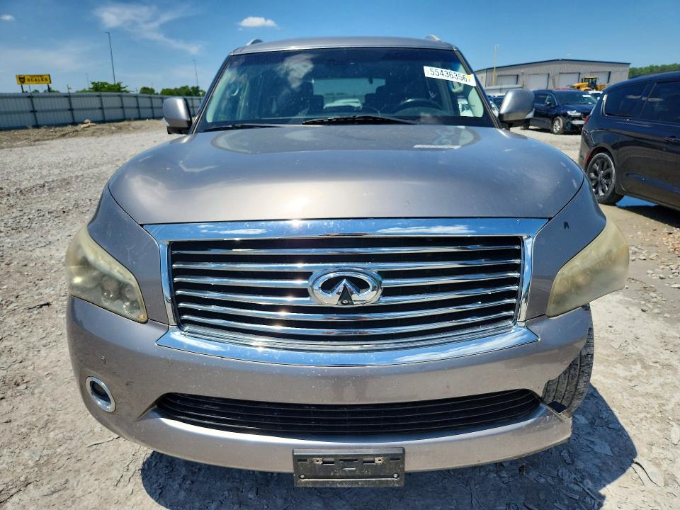 2012 Infiniti VIN JN8AZ2NC1C9316195 COPART salvage auction — FRONT END, Il - Salvage Certificate, sold $1,000 on 2026-07-13 (photo 5)