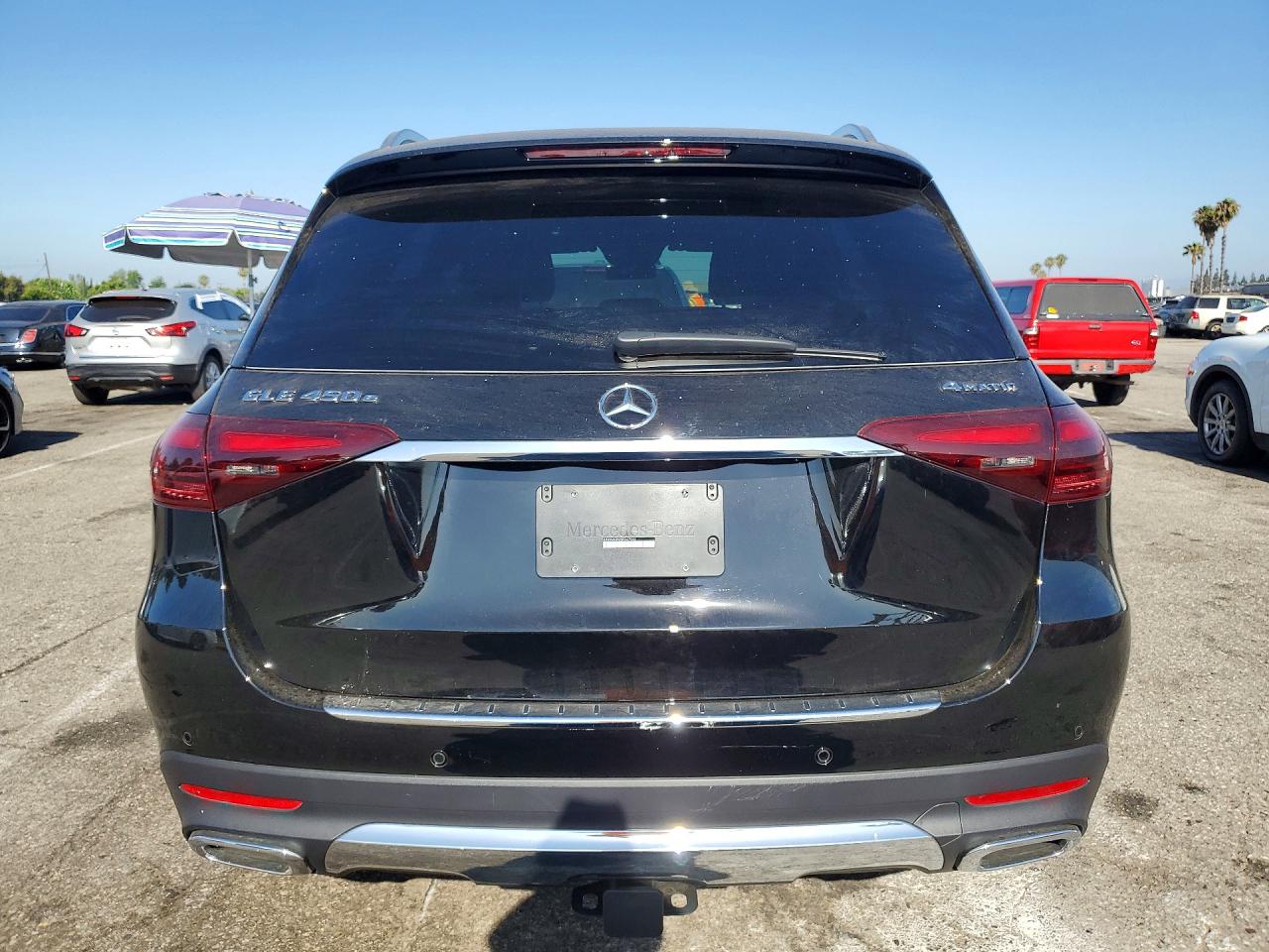 2025 Mercedes-Benz GLE-Class VIN 4JGFB4GB9SB347946 COPART salvage auction — Front End, CA - SALVAGE CERTIFICATE, sold $25,000 on 2026-07-10 (photo 6)