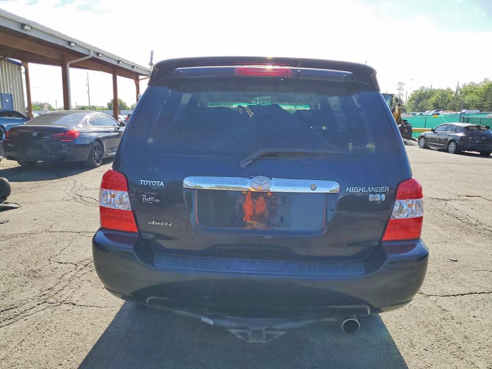 2007 Toyota Highlander hybrid VIN JTEEW21A570034707 COPART salvage auction — MINOR DENT/SCRATCHES, Co - Dis/Dlr/Exp Only Clean Title, sold $650 on 2026-07-21 (photo 6)