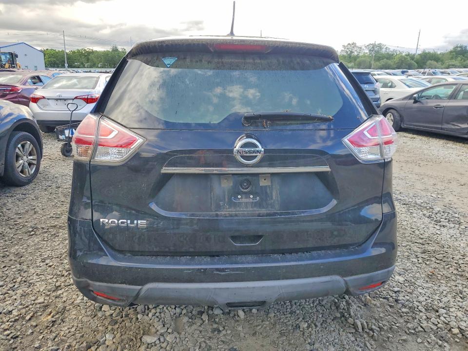 2016 Nissan VIN KNMAT2MTXGP683306 COPART salvage auction — BURN, Ma - Cert Of Title-Reconstrctd Coll, sold $350 on 2026-07-10 (photo 6)