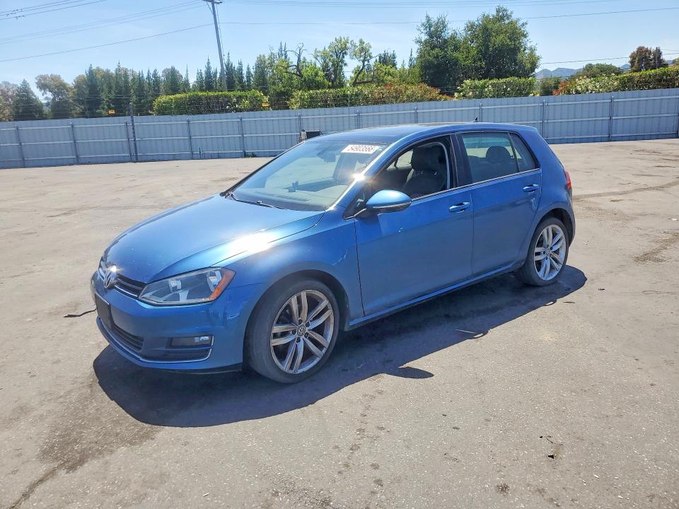 2015 Volkswagen Golf VIN 3VW217AU1FM067077 — COPART salvage auction photo