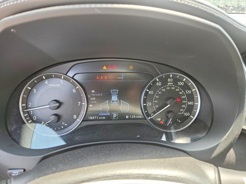 2022 Infiniti Qx50 VIN 3PCAJ5BB8NF121168 COPART salvage auction — SIDE, Salvage Title, sold $5,500 on 2026-08-03 (photo 9)