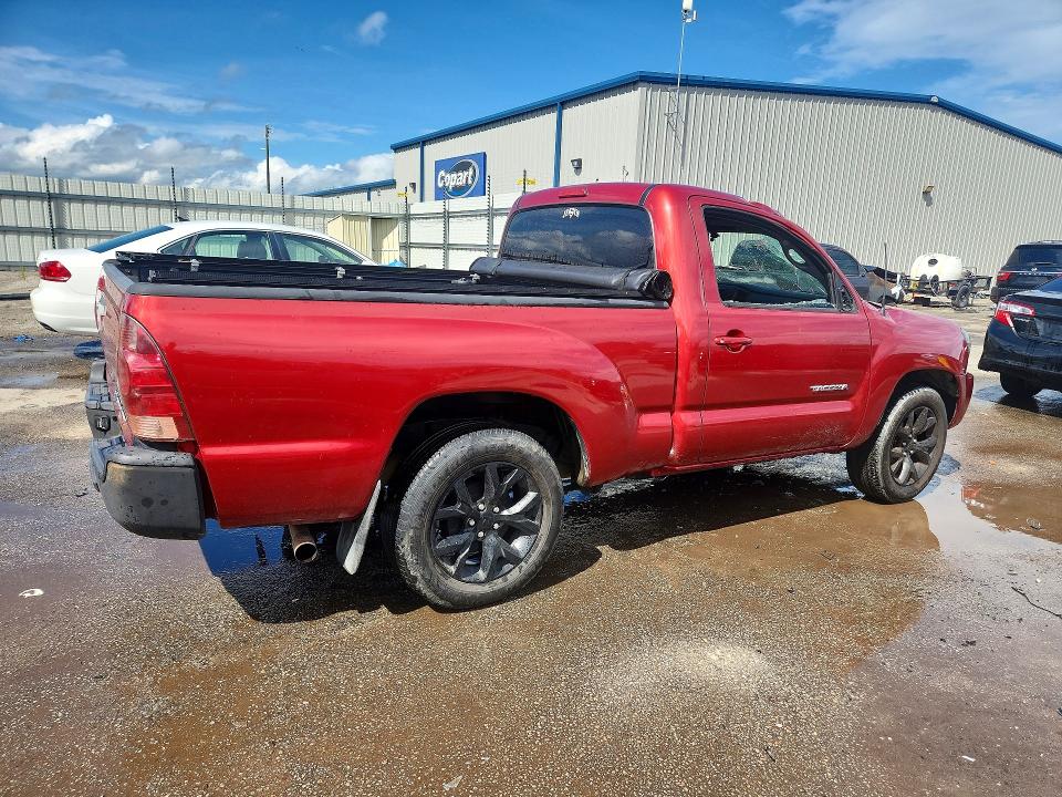 2006 Toyota Tacoma VIN 5TENX22N76Z165638 COPART salvage auction — FRONT END, Sc - Cert Of Title-Salvage, sold $3,250 on 2026-07-27 (photo 3)