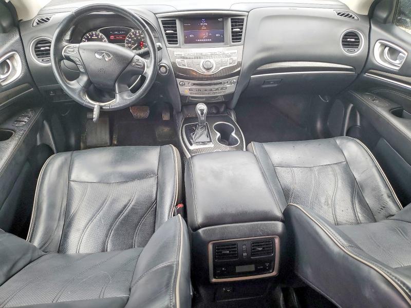 2018 Infiniti VIN 5N1DL0MM1JC524453 COPART salvage auction — FRONT END, Ma - Cert Of Title-Salvage, sold $900 on 2026-07-17 (photo 8)