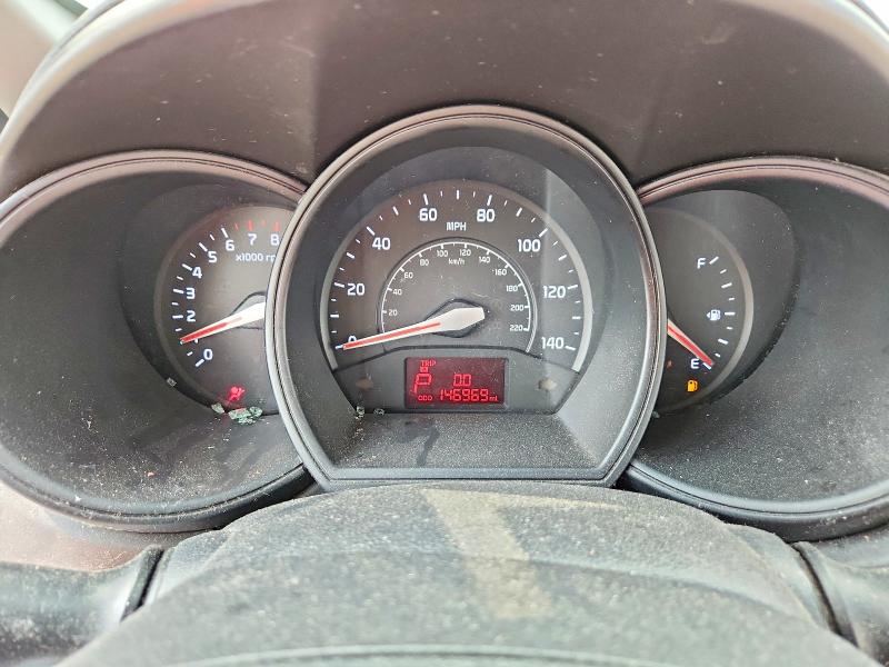 2012 Kia Rio VIN KNADN4A34C6044245 COPART salvage auction — SIDE, Tx - Salvage Vehicle Title, sold $500 on 2026-07-29 (photo 9)