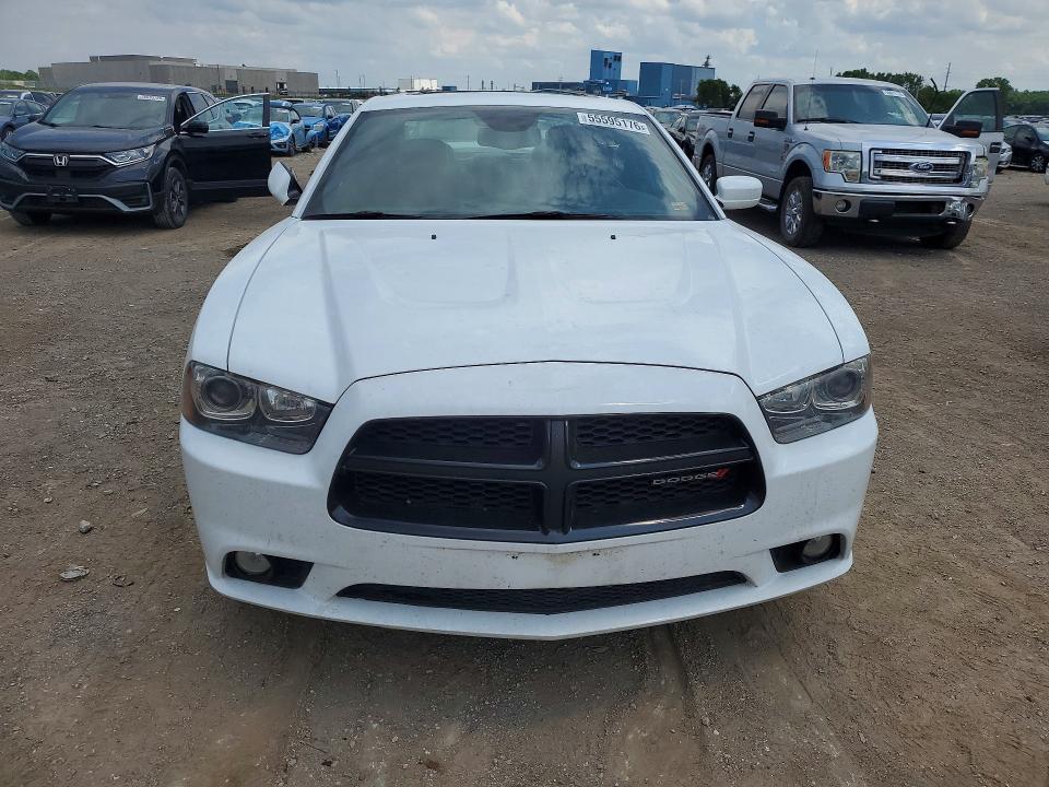 2013 Dodge Charger VIN 2C3CDXJG9DH656435 COPART salvage auction — HAIL, Ia - Cert Of Title-Salvage Title, sold $2,400 on 2026-07-31 (photo 5)
