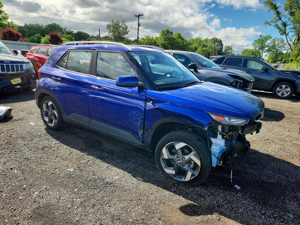 2023 Hyundai Venue VIN KMHRC8A30PU262699 COPART salvage auction — FRONT END, Ct - Cert Of Title-Salvage, sold $2,850 on 2026-07-07 (photo 4)