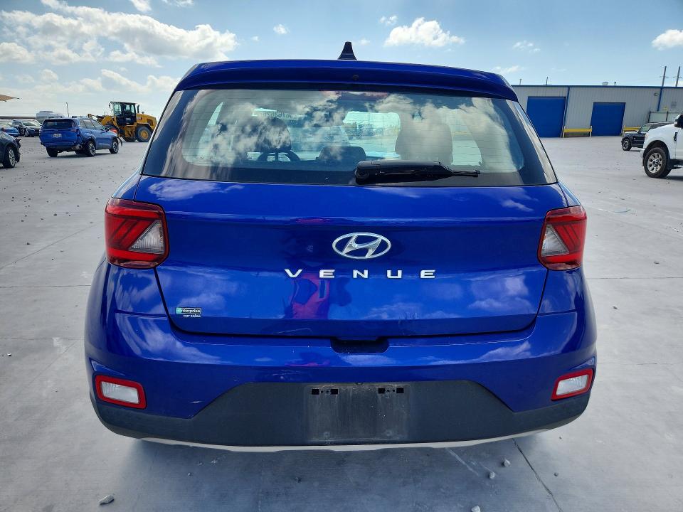 2021 Hyundai Venue VIN KMHRB8A36MU067298 COPART salvage auction — FRONT END, Tx - Salvage Vehicle Title, sold $1,200 on 2026-07-24 (photo 6)