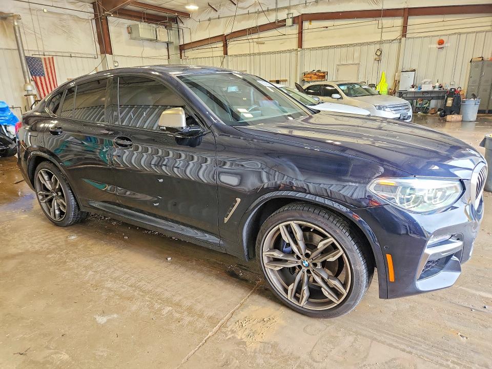 2020 BMW X4 VIN 5UX2V5C01L9B22113 COPART salvage auction — HAIL, WI - CERT OF TITLE-CLAIM PAID, sold $14,000 on 2026-07-20 (photo 4)