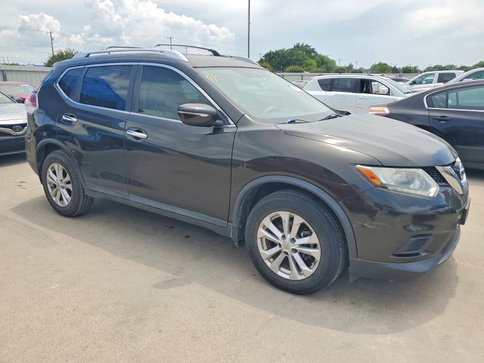 2015 Nissan VIN KNMAT2MT9FP518975 COPART salvage auction — SIDE, TX - SALVAGE VEHICLE TITLE, sold $2,100 on 2026-07-27 (photo 4)